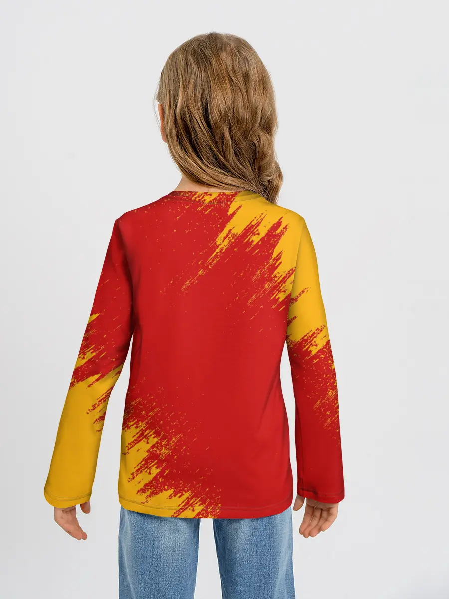 Детский лонгслив / БЕРСЕРК маска и лого