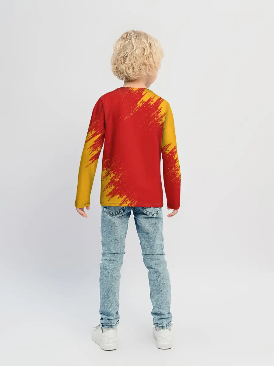 Детский лонгслив / БЕРСЕРК маска и лого