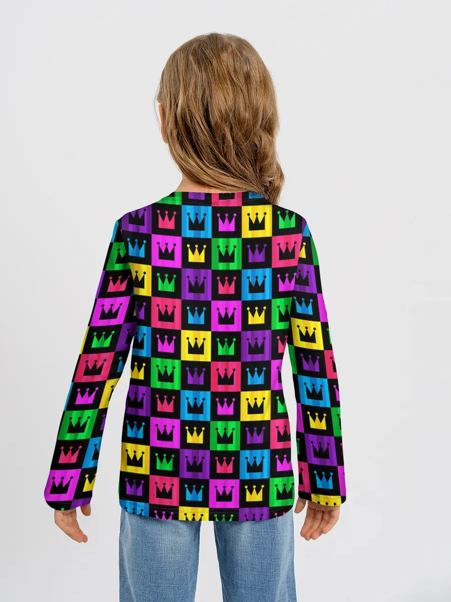 Детский лонгслив / Король