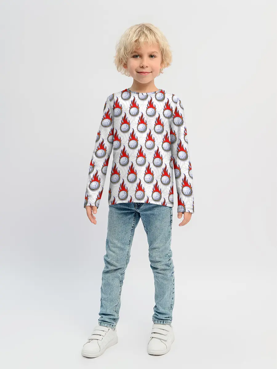 Детский лонгслив / Волейбол