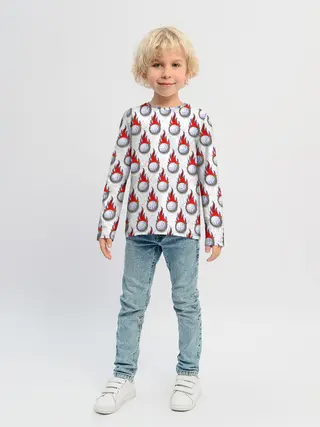 Детский лонгслив / Волейбол