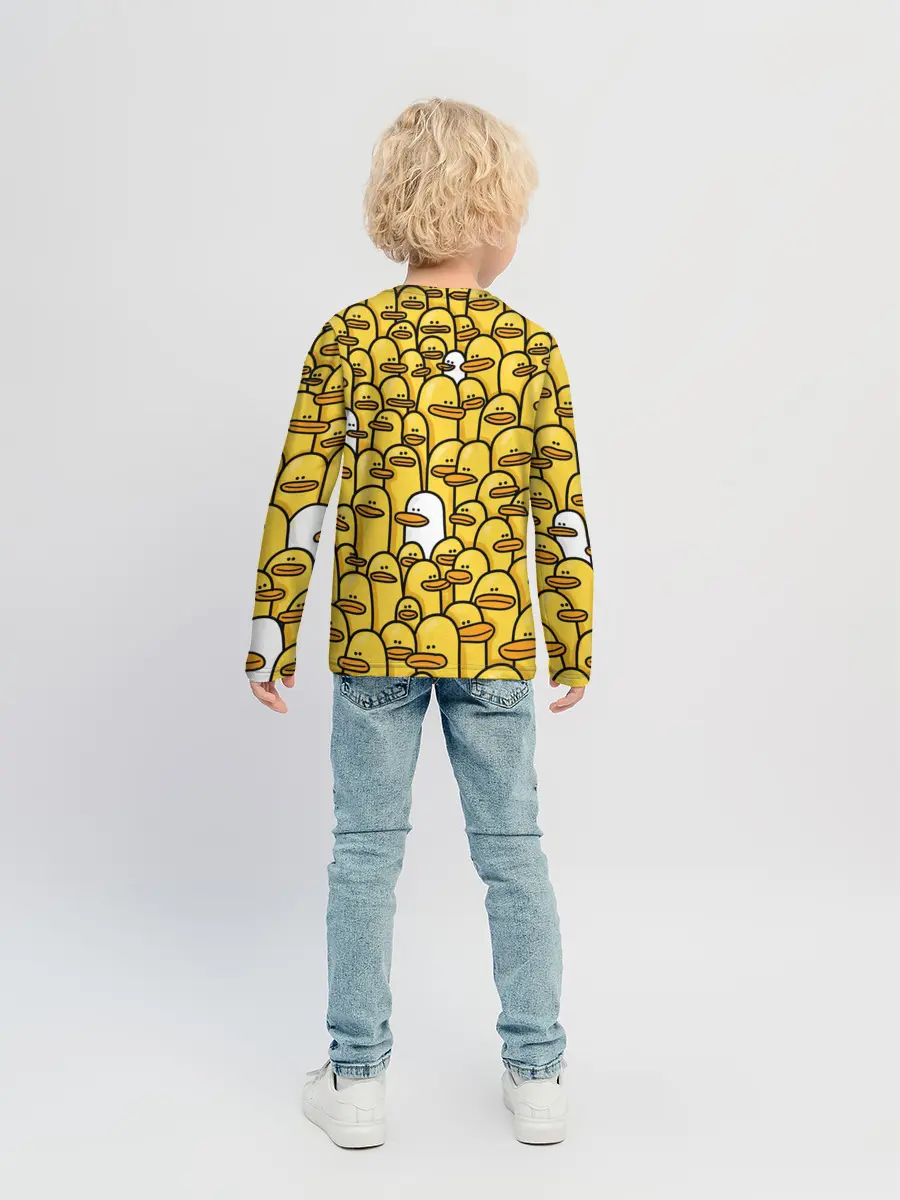 Детский лонгслив / Утки