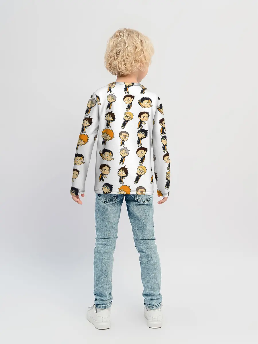 Детский лонгслив / Команда школы Карасуно | Haikyuu!!