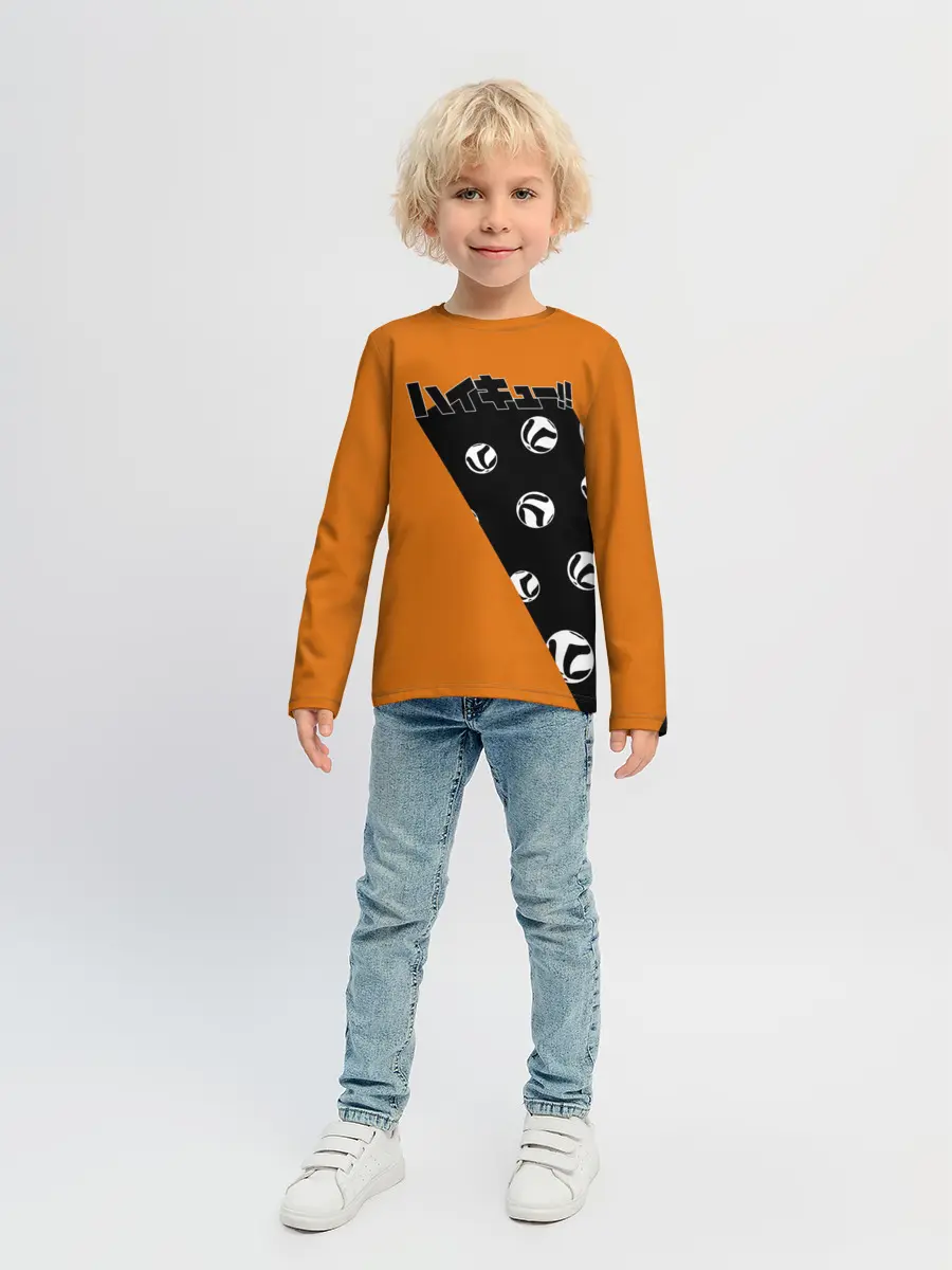 Детский лонгслив / Haikyu!! | ВОЛЕЙБОЛ!!