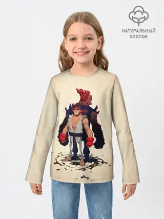 Детский лонгслив / Рю и Акума