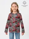Детский лонгслив / Гоночная машина
