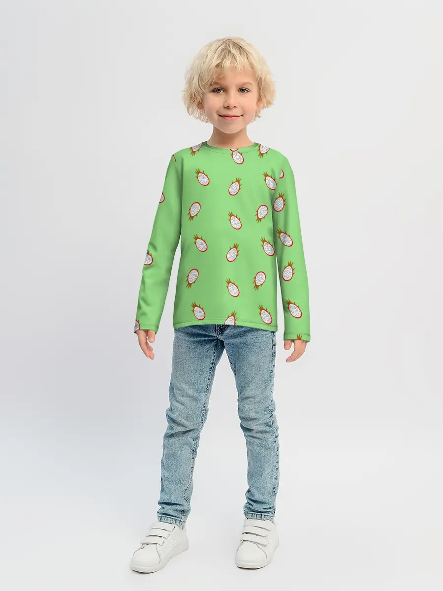 Детский лонгслив / Драконий фрукт