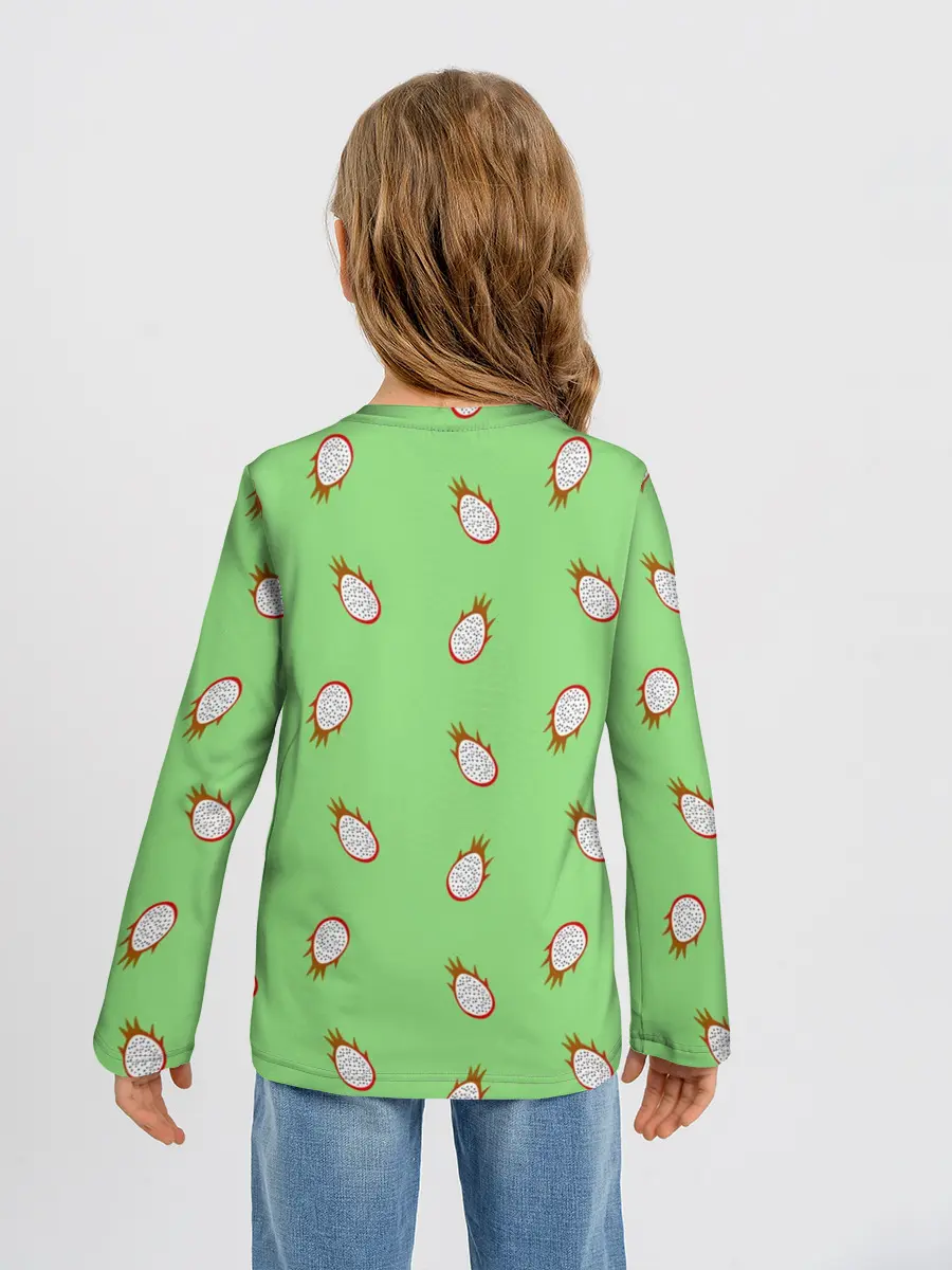 Детский лонгслив / Драконий фрукт