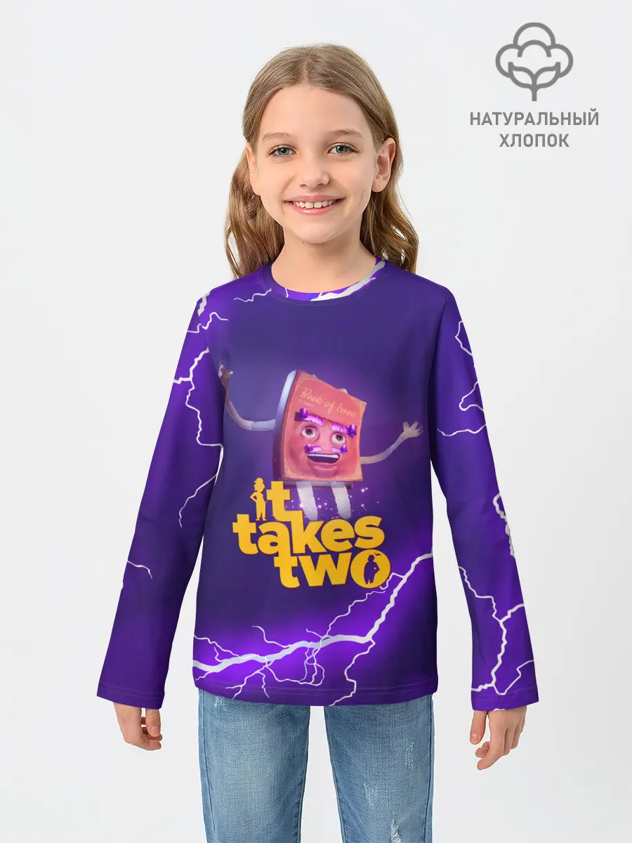 Детский лонгслив / It takes two | DR Hakim