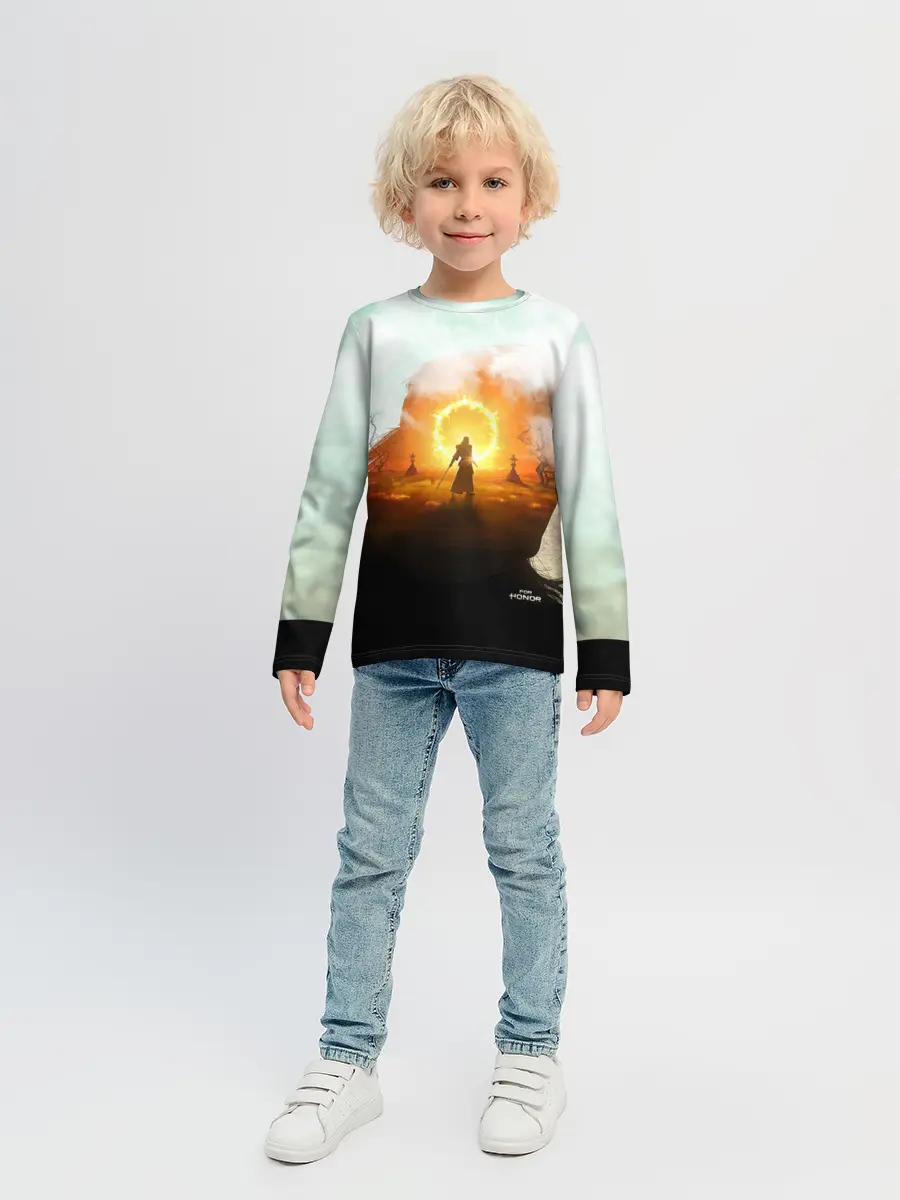 Детский лонгслив / For Honor Mirage