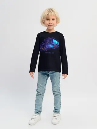 Детский лонгслив / Among Us