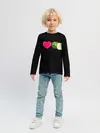 Детский лонгслив / I LOVE APPLE