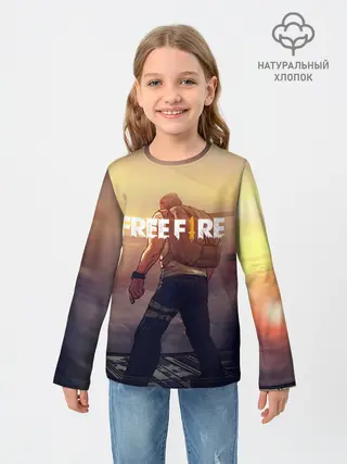 Детский лонгслив / FREEFIRE | БЕЙСЕР