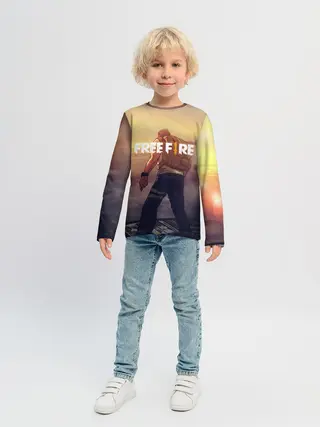 Детский лонгслив / FREEFIRE | БЕЙСЕР