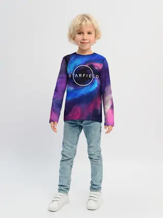 Детский лонгслив / Starfield / Старфилд