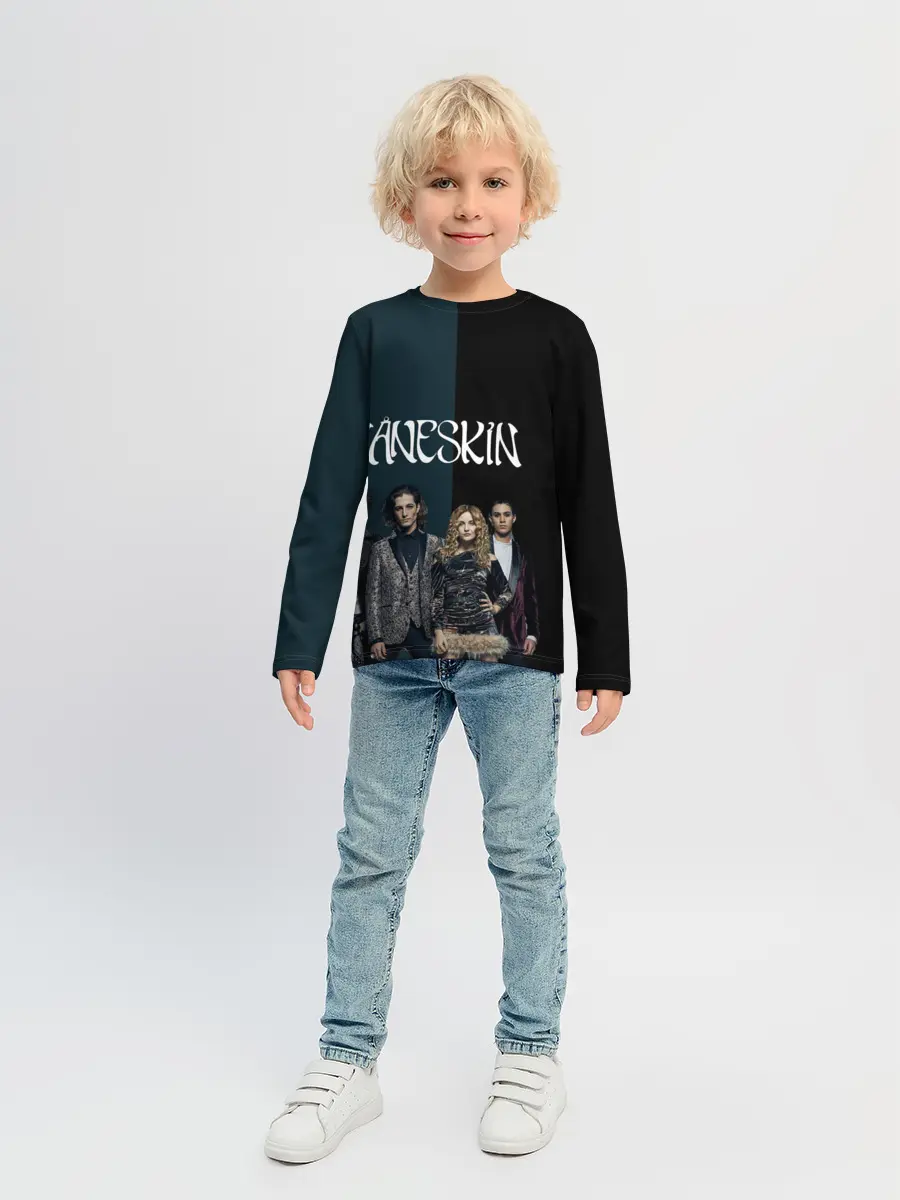 Детский лонгслив / Maneskin. New heroes