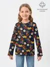 Детский лонгслив / It Takes Two pattern