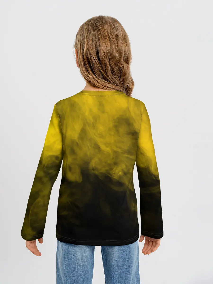 Детский лонгслив / FREEFIRE | YELLOW SMOKE