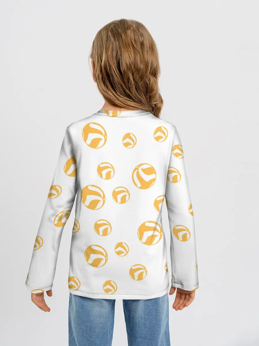 Детский лонгслив / Мощный удар Шоё Хината Haikyuu!!