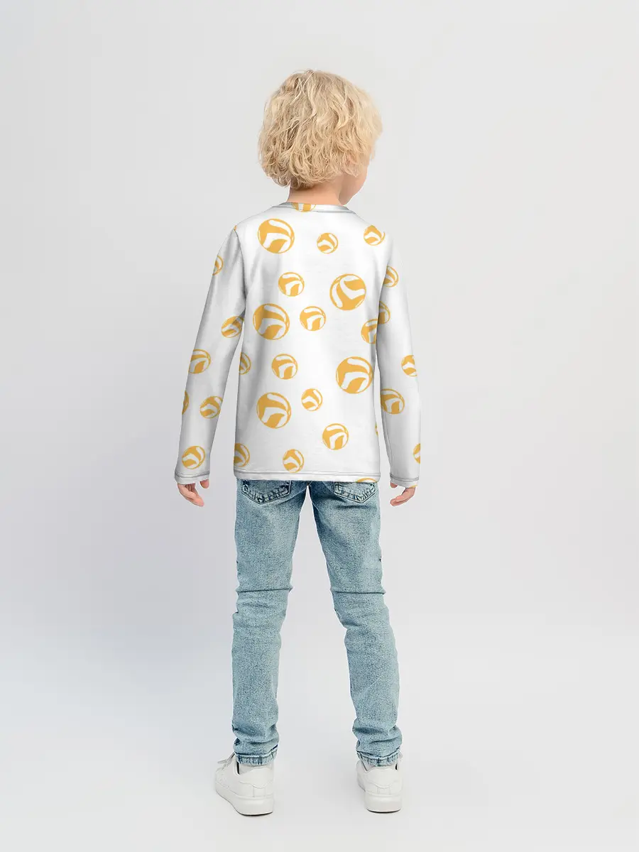 Детский лонгслив / Мощный удар Шоё Хината Haikyuu!!