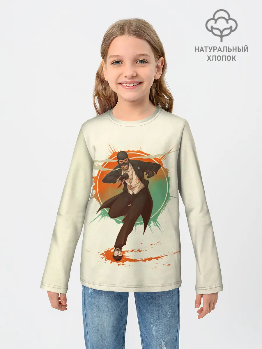 Детский лонгслив / Spy