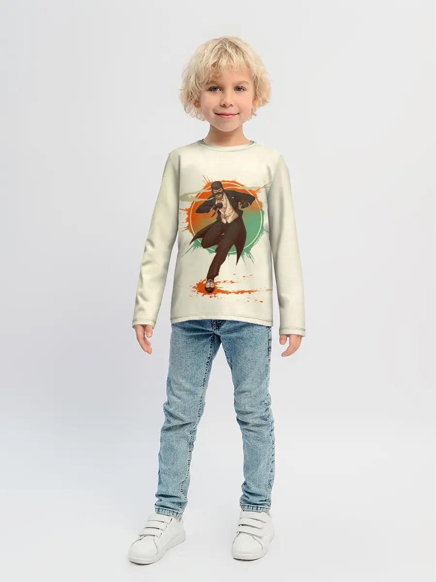 Детский лонгслив / Spy