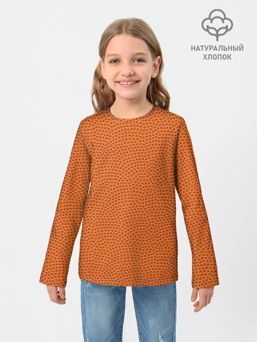 Детский лонгслив / Баскетбол