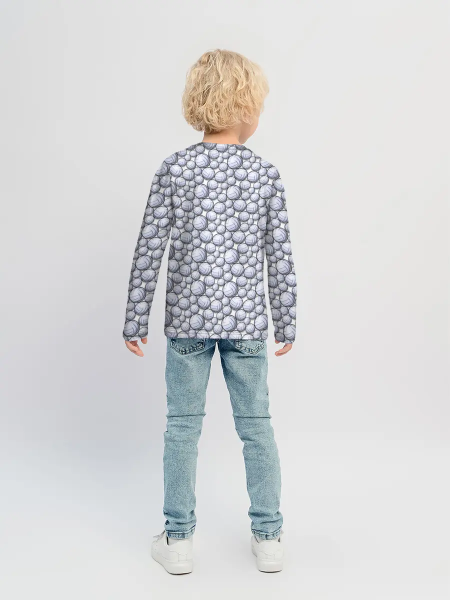 Детский лонгслив / Волейбольные Мячи