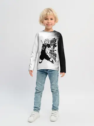 Детский лонгслив / Шоё Хината удар сверху Haikyuu!!