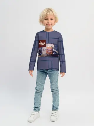 Детский лонгслив / Книга любви