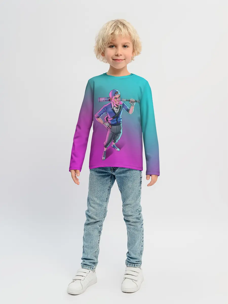 Детский лонгслив / Будь как разведчик