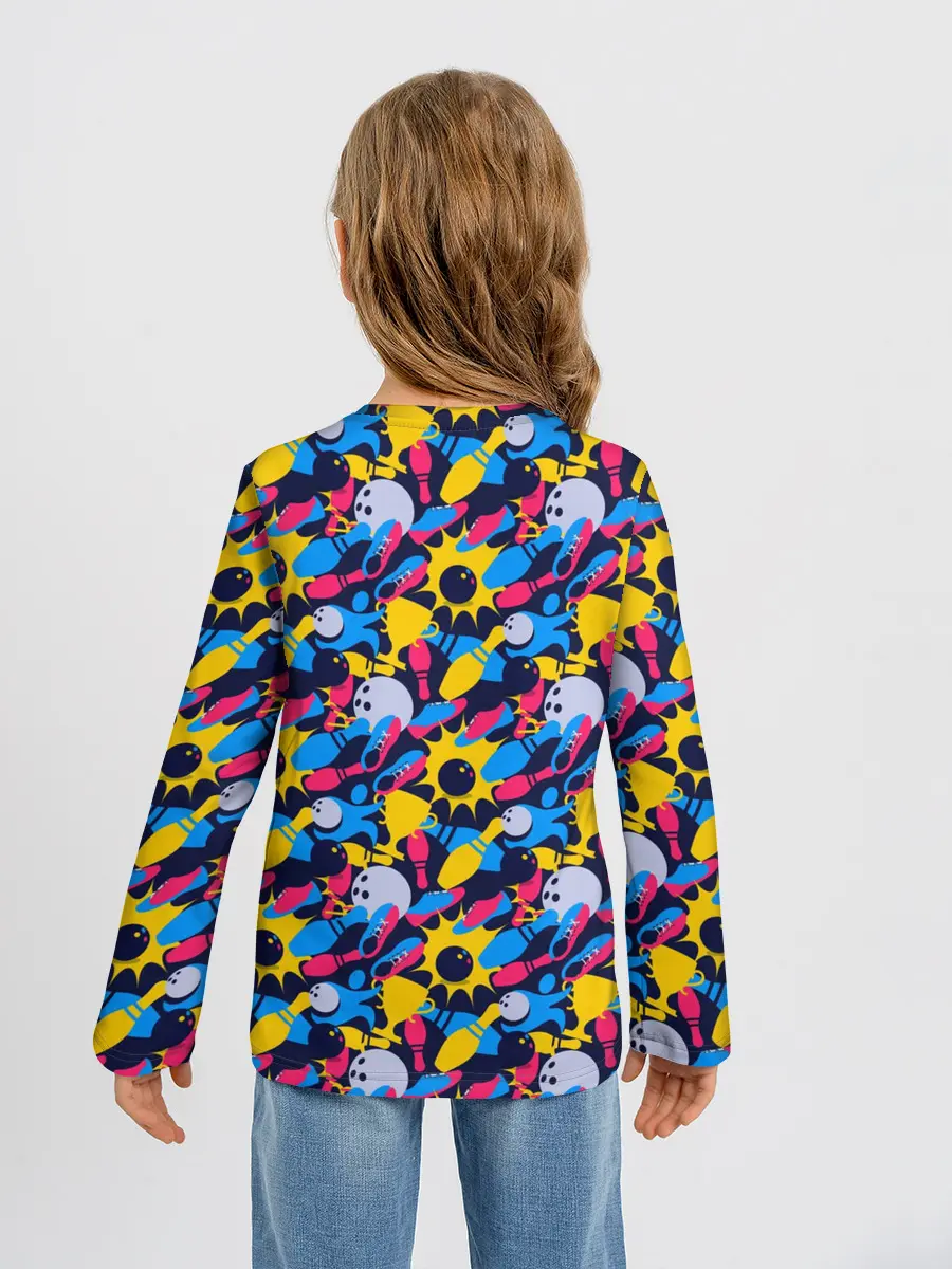 Детский лонгслив / Боулинг