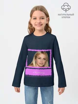 Детский лонгслив / Free Britney. Свободу Бритни!