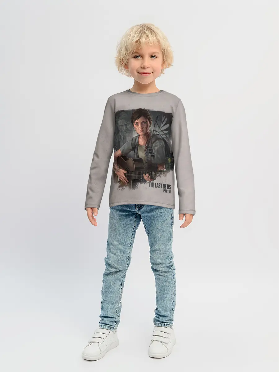 Детский лонгслив / Элли с гитарой