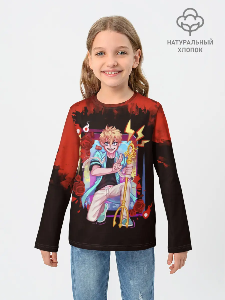 Детский лонгслив / Ко Минамото | Туалетный мальчик Ханако-кун