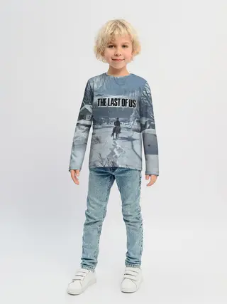 Детский лонгслив / Элли в деревне