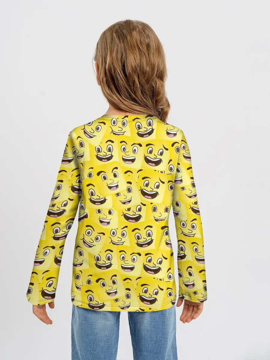 Детский лонгслив / Позитив