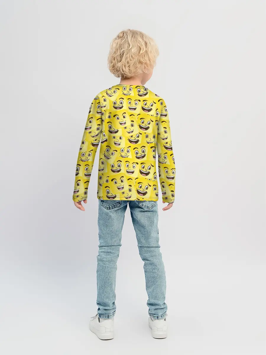 Детский лонгслив / Позитив