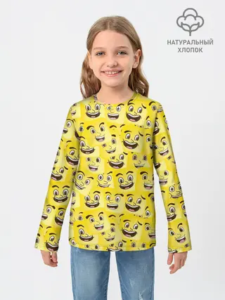 Детский лонгслив / Позитив