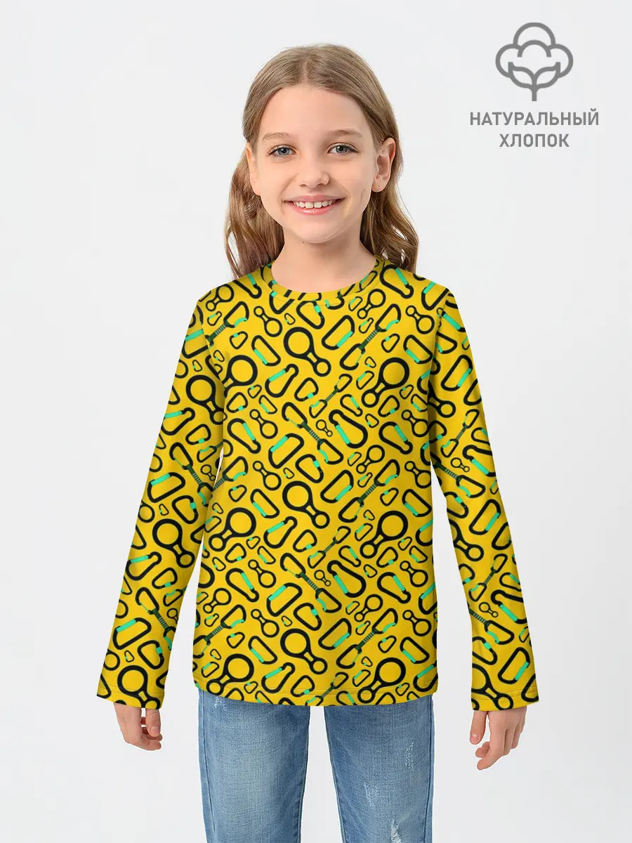 Детский лонгслив / Альпинист