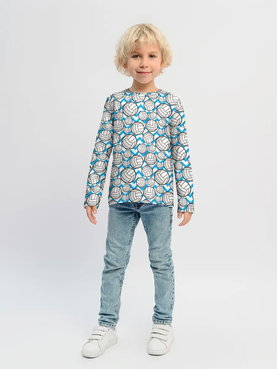 Детский лонгслив / Волейбол