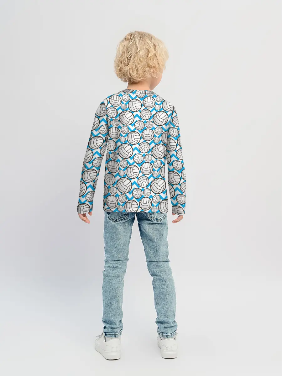 Детский лонгслив / Волейбол