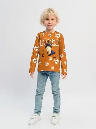 Детский лонгслив / Тобио Кагеяма корона Haikyuu!!