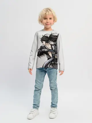 Детский лонгслив / ЯРОСТЬ ХЯККИМАРУ | ДОРОРО