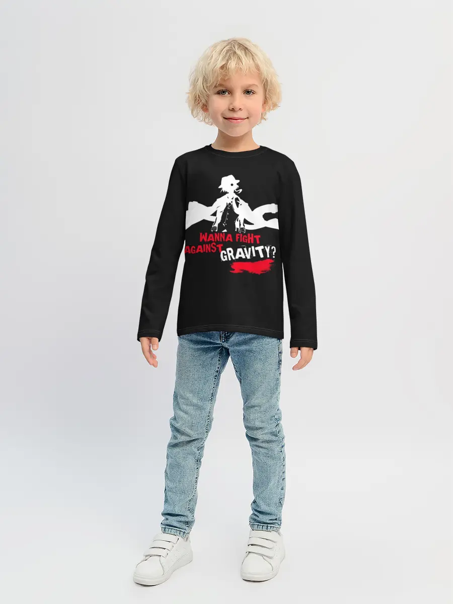 Детский лонгслив / Чуя Накахара бродячие псы