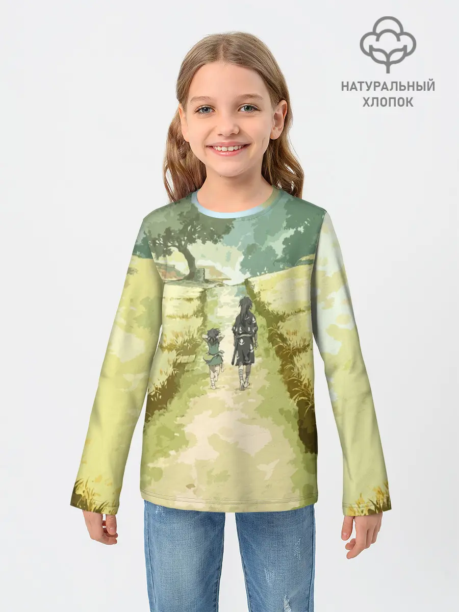 Детский лонгслив / ХЯККИМАРУ И ДОРОРО