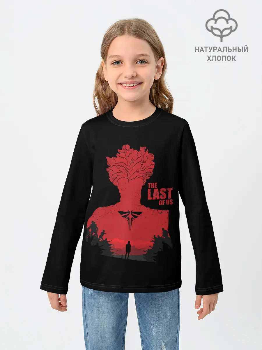 Детский лонгслив / Грибоголовый