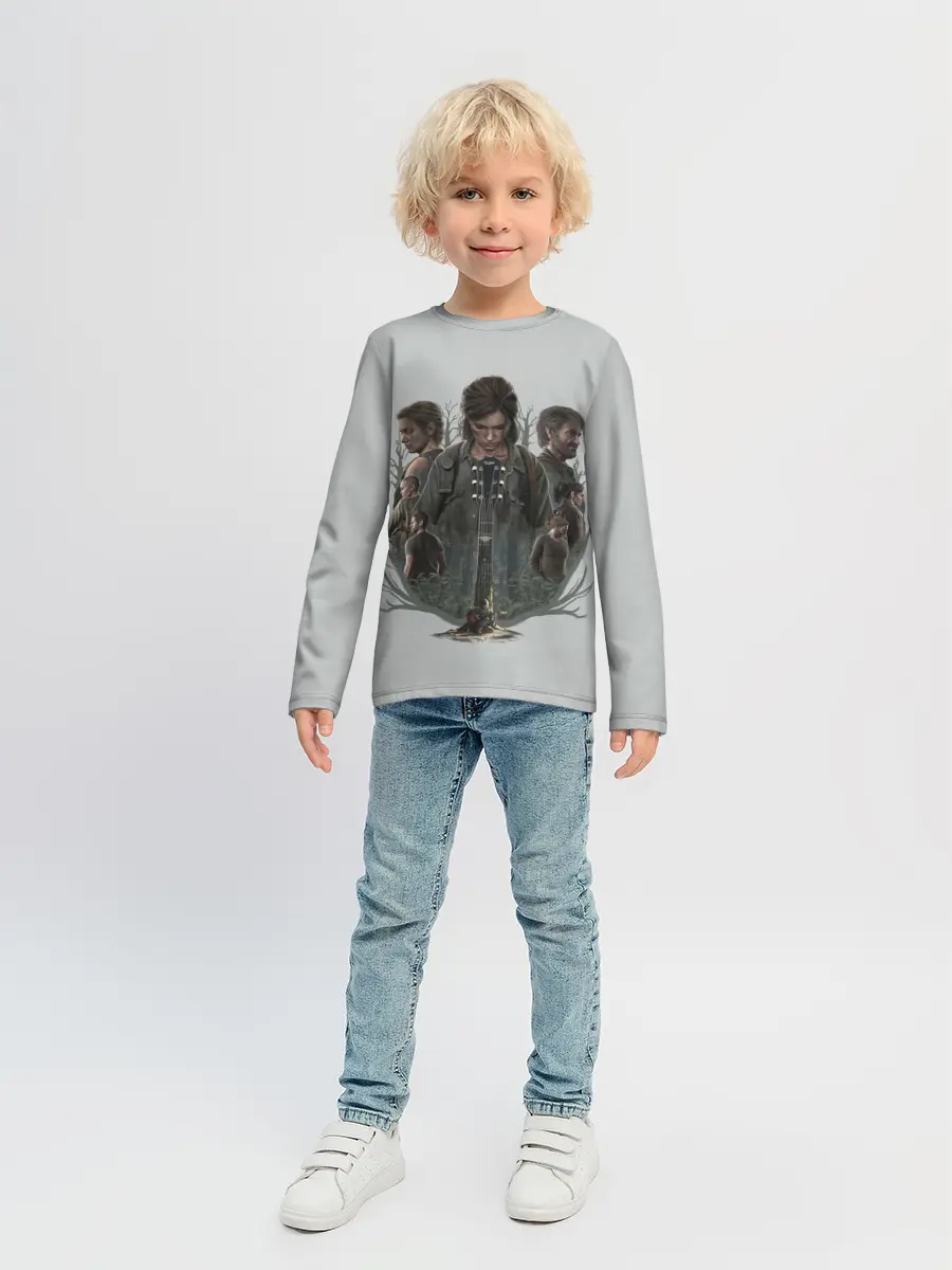 Детский лонгслив / Hard story