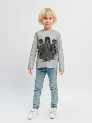 Детский лонгслив / Hard story