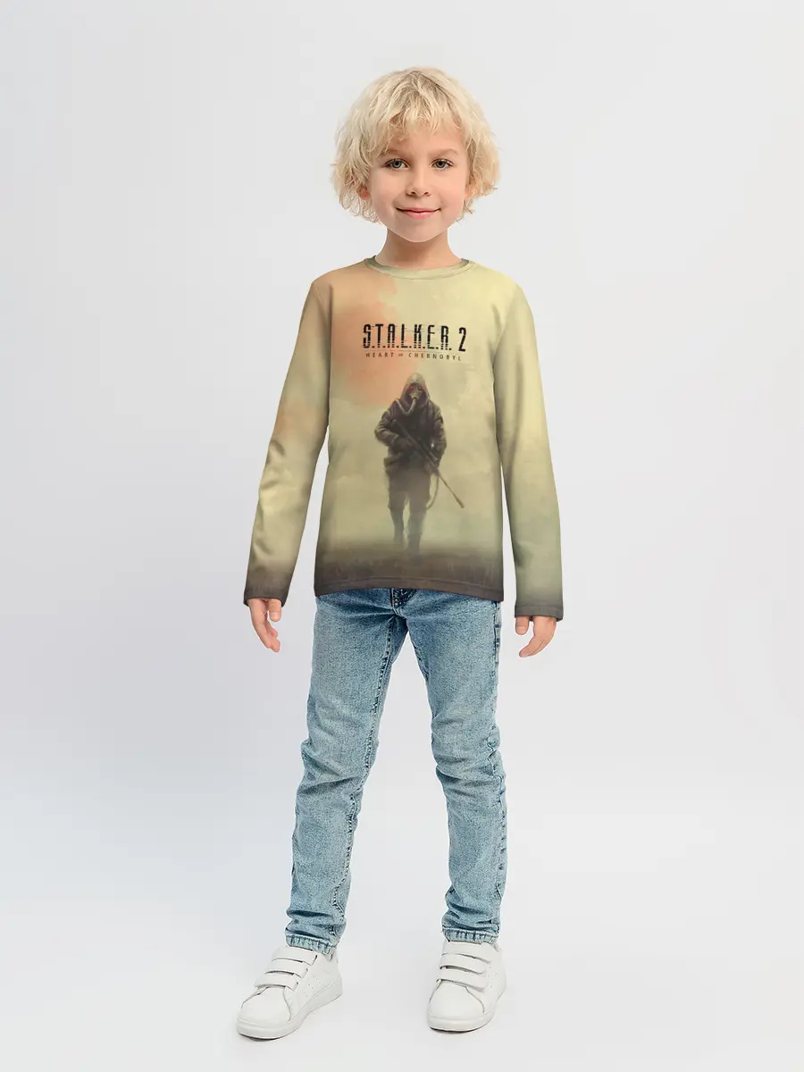 Детский лонгслив / Сталкер одиночка